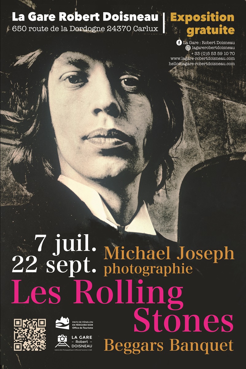 Exposition  Michael JOSEPH - The Rolling Stones' Beggars' Banquet a 1968 photo-shoot exposed